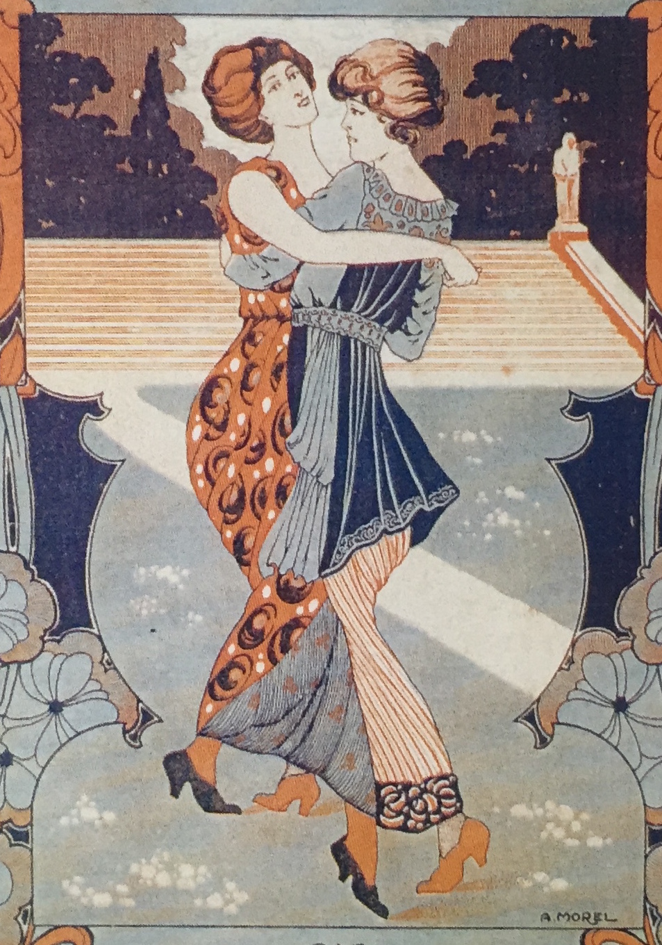 Fashionable women on Villoldo sheet music, London and Paris, 1913-14
